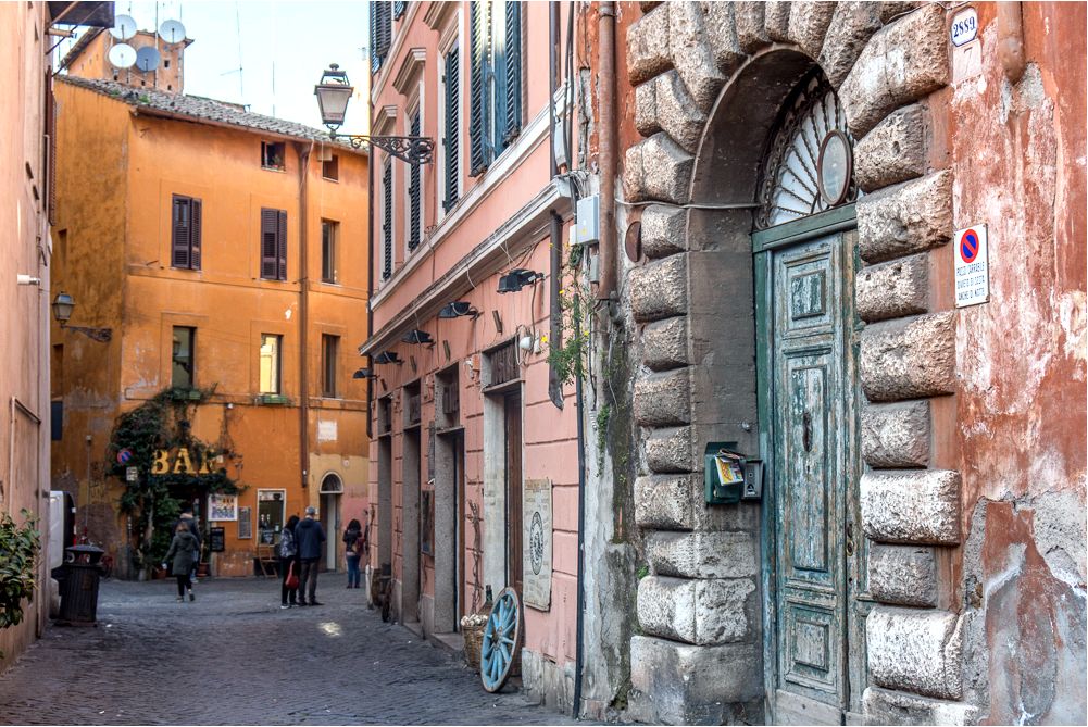 Trastevere - one of the most picturesque neighbourhoods in Rome